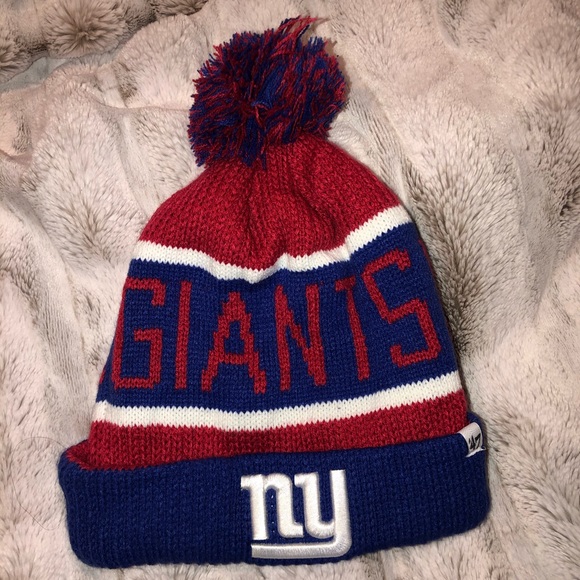 giants pom pom hat